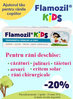 Flamozil 20% Reducere Aprilie-Iunie