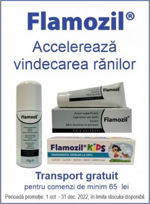 Flamozil Transport Gratuit Octombrie-Decembrie