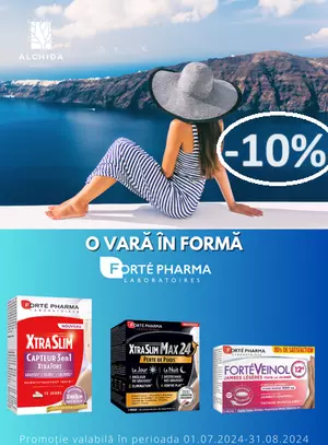 Forte Farma 10% Reducere Iulie-August