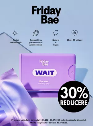 Friday Bae 30% Reducere Iulie