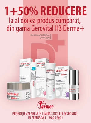 Gerovital Gh3Derma+ Reducere Aprilie 