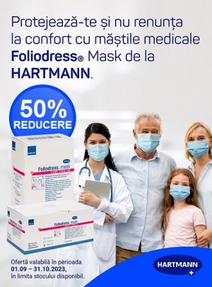 Hartmann 50% Reducere Septembrie-Octombrie