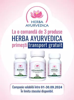 Herba Ayurvedica Transport Gratuit Septembrie