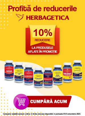 Herbagetica 10% Reducere Octombrie
