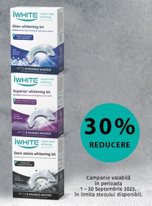 iWhite 30% Reducere Septembrie