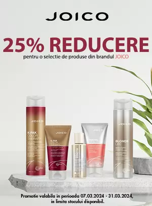 Joico 25% Reducere Martie