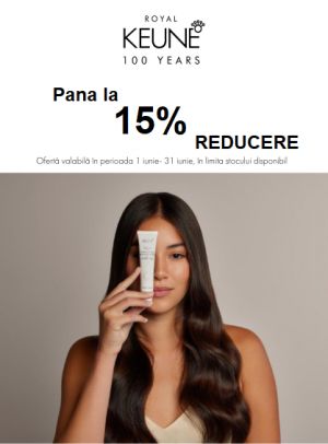 Keune Pana la 15% Reducere Iunie