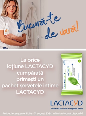 Lactacyd Produs Bonus Iulie - August 