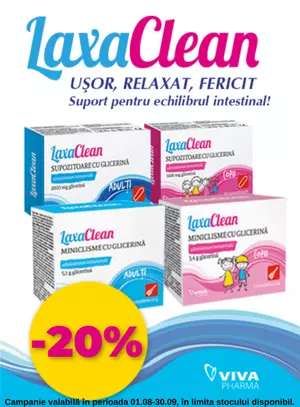 Laxaclean 20% Reducere August-Septembrie