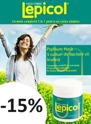 Lepicol 15% Reducere Iunie-Iulie