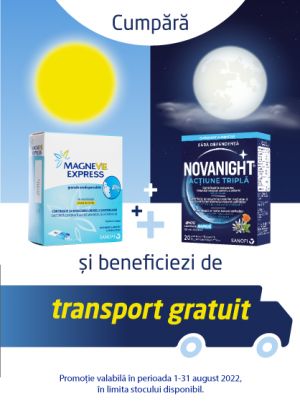 Magnevie Express + Novanight Transport Gratuit August