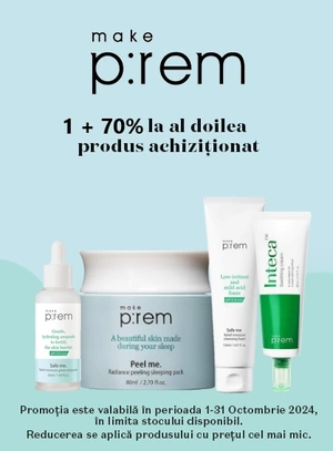 Make P:Rem 1+70% Reducere la al doilea Octombrie Exclusiv Online