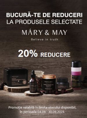 Mary and May 20% Reducere Septembrie