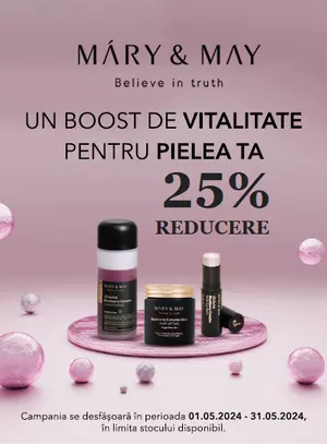 Mary And May 25% Reducere Mai