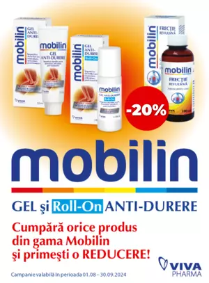 Mobilin 20% Reducere August-Septembrie