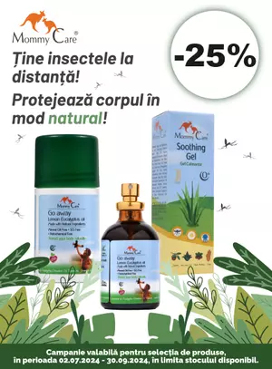 Mommy Care 25% Reducere Iulie-Septembrie