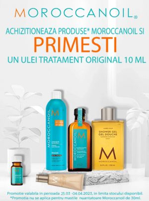 Moroccanoil Produs Bonus Martie-Aprilie Exclusiv Online