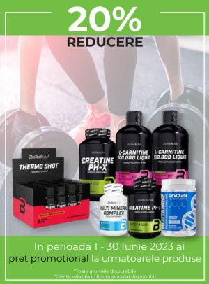 Muscle Shop 20% Reducere Iunie