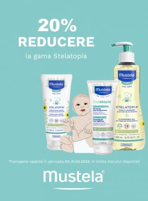 Mustela 20% Reducere Martie