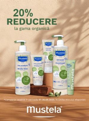 Mustela 20% Reducere Septembrie 