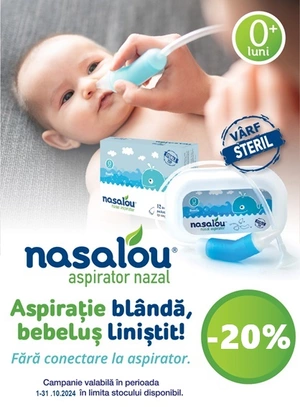 Nasalou 20% Reducere Octombrie