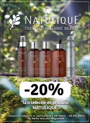 Natulique 20% Reducere August - Septembrie 