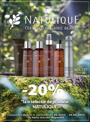 Natulique 20% Reducere Iunie 