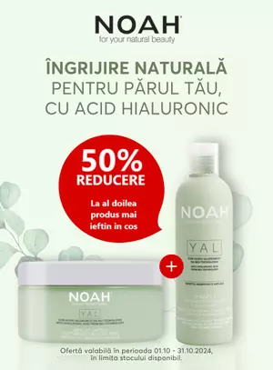 Noah 1+50% Reducere la al doilea Octombrie