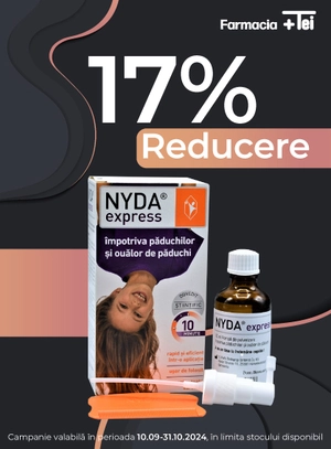 Nyda Express 17% Reducere Septembrie - Octombrie