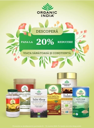 Organic India Pana La 20% Reducere