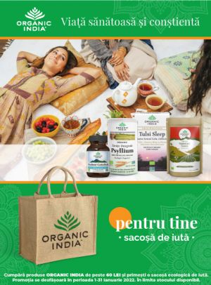 Organic India Produs Bonus Ianuarie