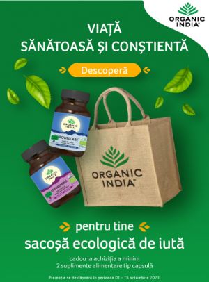 Organic India Produs Bonus Octombrie