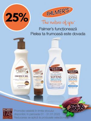 Palmers 25% Reducere Ianuarie