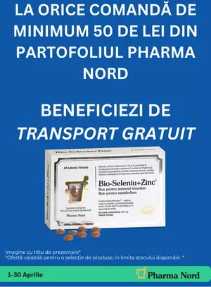 Pharma Nord Transport Gratuit Aprilie