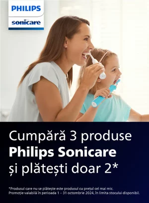 Philips Sonicare 2+1 Octombrie