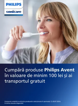 Philips Sonicare Transport gratuit Iulie