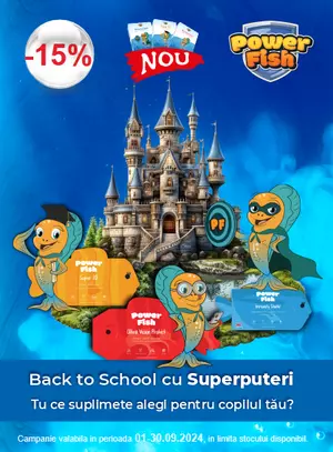 Power Fish 15% Reducere Back To School