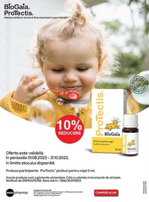 Protectis 10% Reducere August-Octombrie