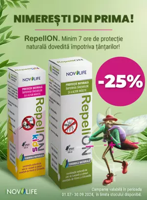 RepellOn 25% Reducere Iulie-Septembrie