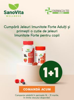 Sanovita Wellness Imunitate Forte Produs Bonus Martie - Aprilie 