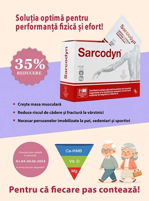 Sarcodyn 35% Reducere Aprilie-Iunie
