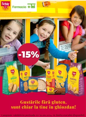 Schar 15% Reducere Septembrie