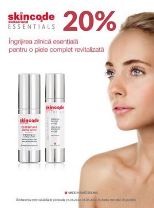 Skincode 20% Reducere August 