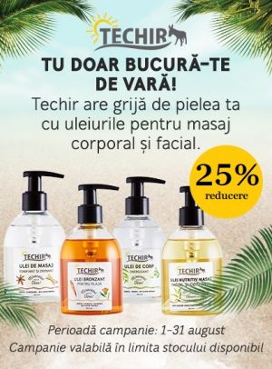 Techir 25% Reducere August