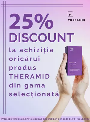 Theramid 25% Reducere Septembrie-Octombrie