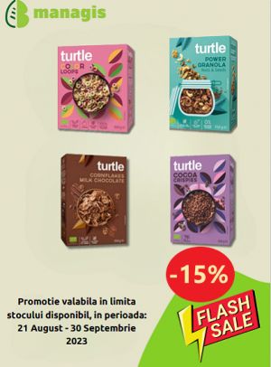 Turtle 15% Reducere Back to School