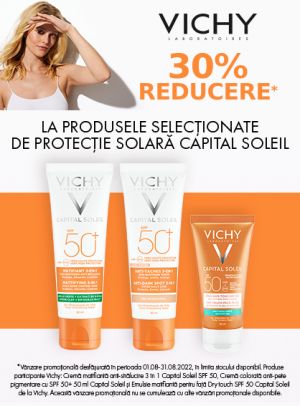 Vichy Capital Soleil 30% Reducere August