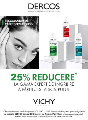 Vichy Dercos 25% Reducere Noiembrie