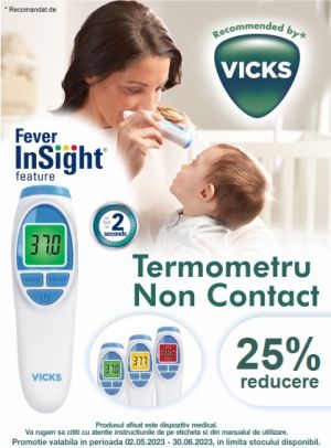 Vicks 25% Reducere Mai-Iunie