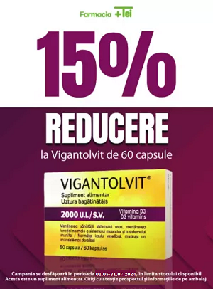 Vingantolvit 15% Reducere Mai-Iulie